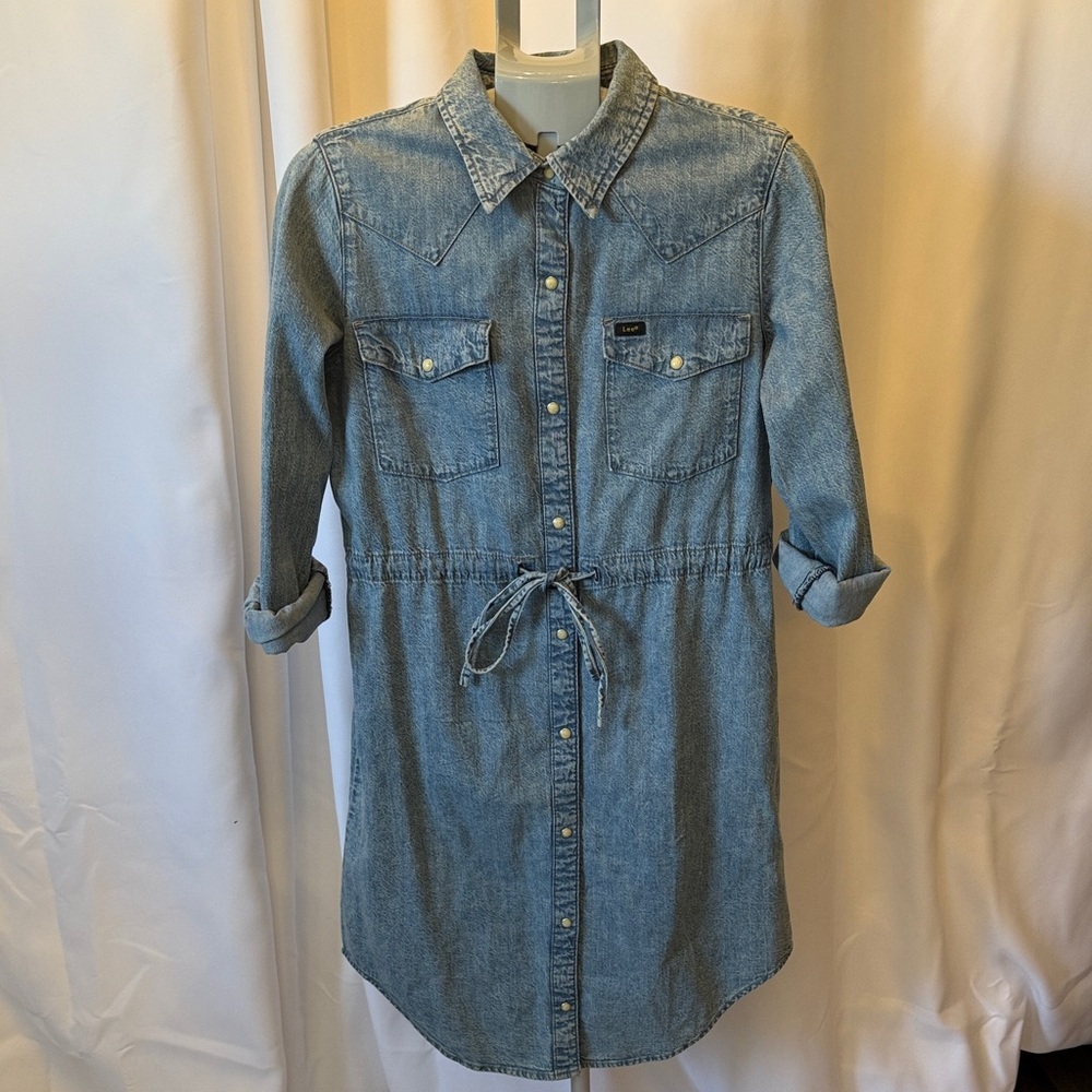 Lee Blue Denim Shirt NWT